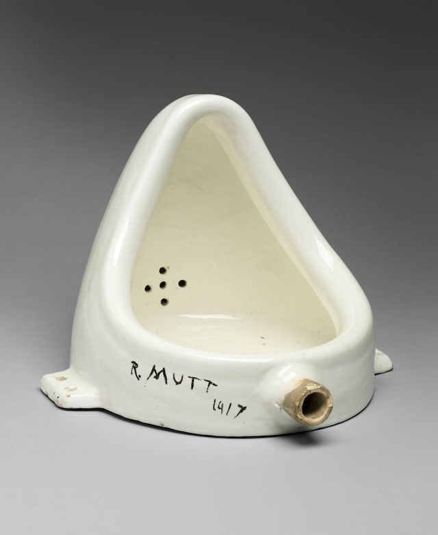 Marcel Duchamp, Fountain, 1950 (replica of 1917 original)