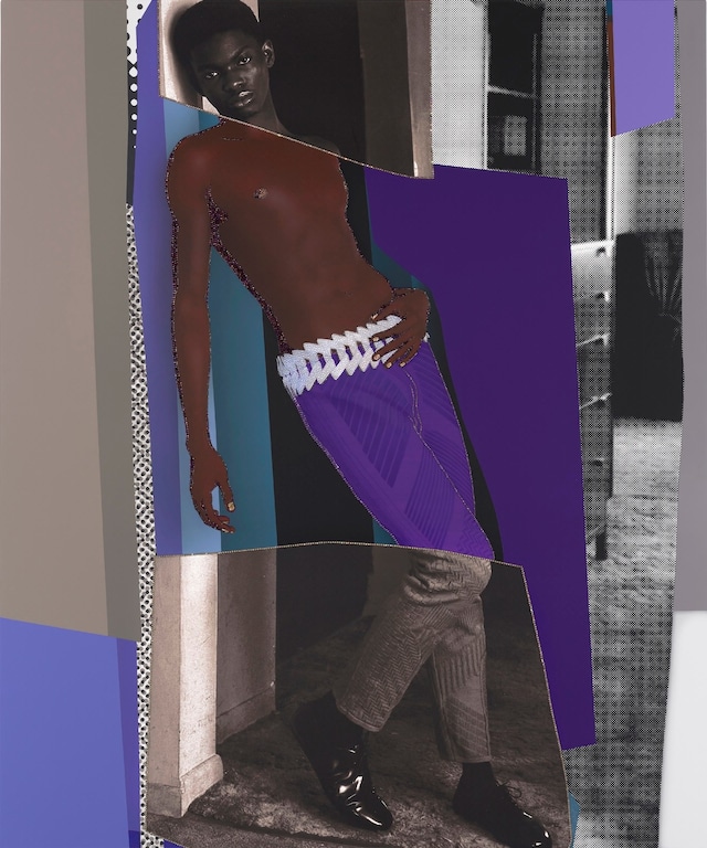 Mickalene Thomas, Perfectly Purple Standing, 2026