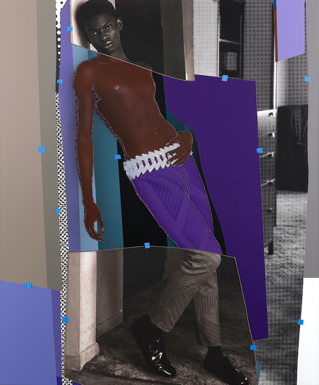 Mickalene Thomas, Perfectly Purple Standing, 2026