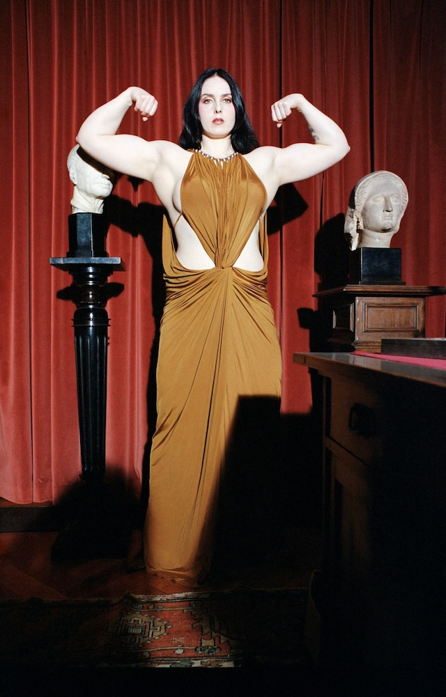 Camille Vivier, Deborah Standing in Freud's Cabinet, 2023 