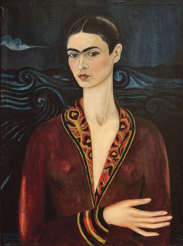 Frida Kahlo - Self-Portrait With Velvet Dress