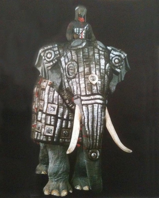 Indian elephant armour