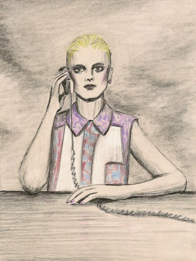 Look from Balenciaga S/S11