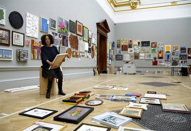 Co-ordinator for the 2012 Summer Exhibition, Tess Jaray RA