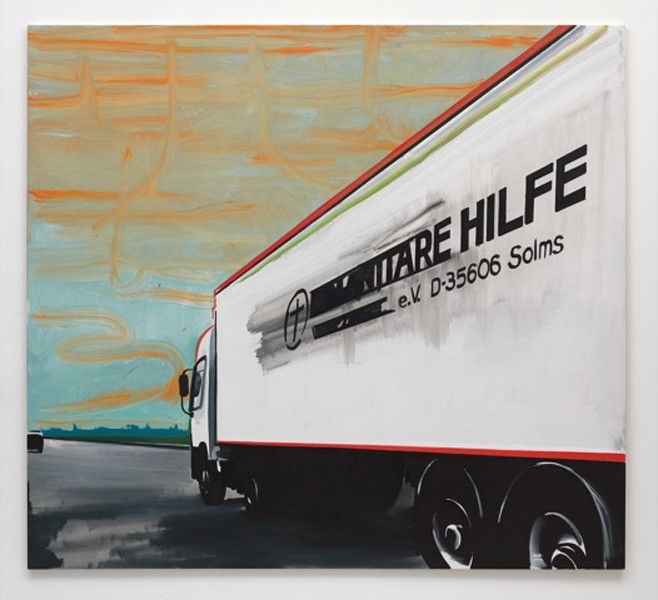 Untitled (Humanit&#228;re Hilfe), 2011 by Wilhelm Sasnal