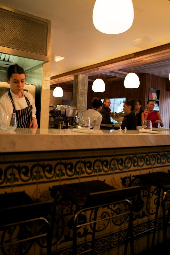 The Pizarro open kitchen