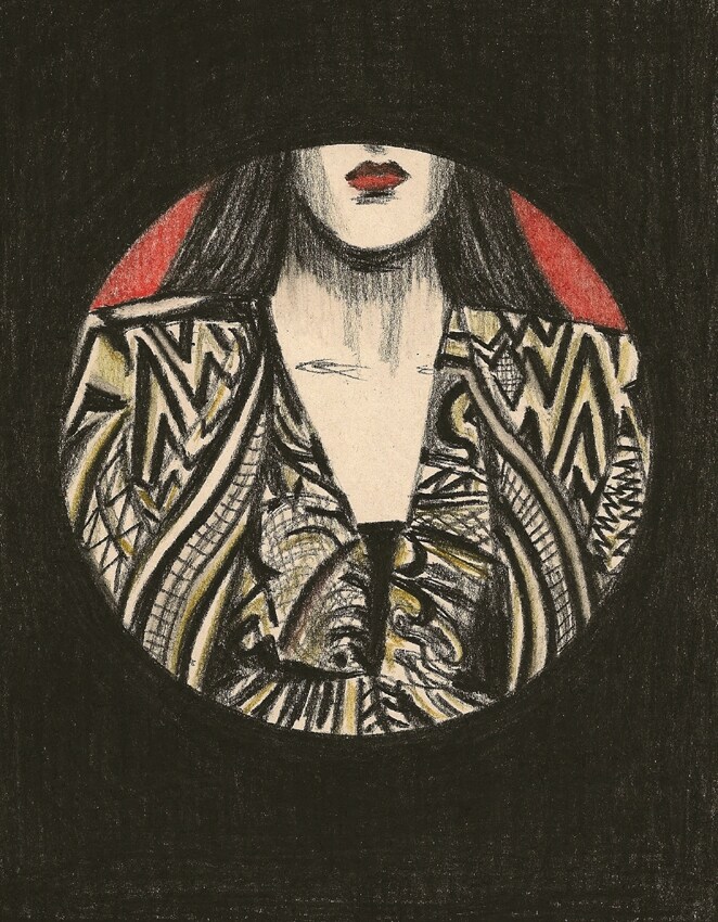 Givenchy S/S 10 Illustrations by Zoe Taylor