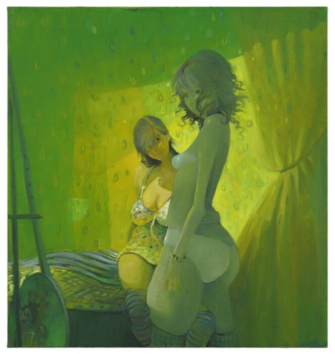 Lisa Yuskavage, Teresa and Lauren, 2008