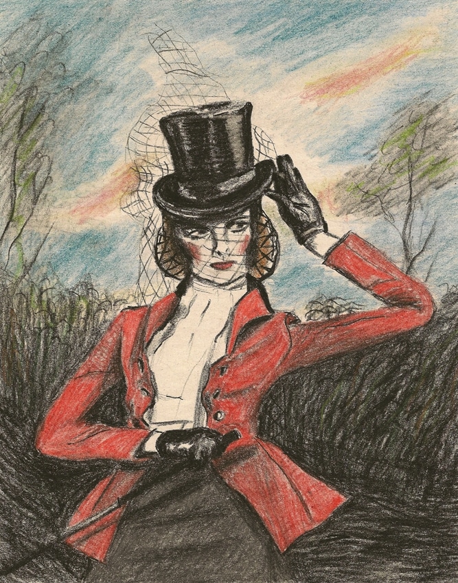 Dior Couture S/S10, Illustrations by Zoe Taylor