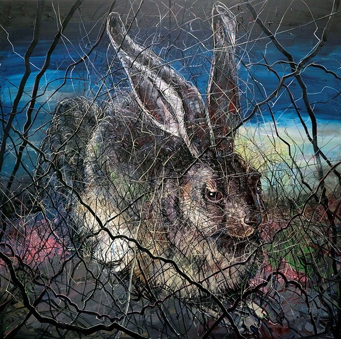 Zeng Fanzhi, Hare, 2012