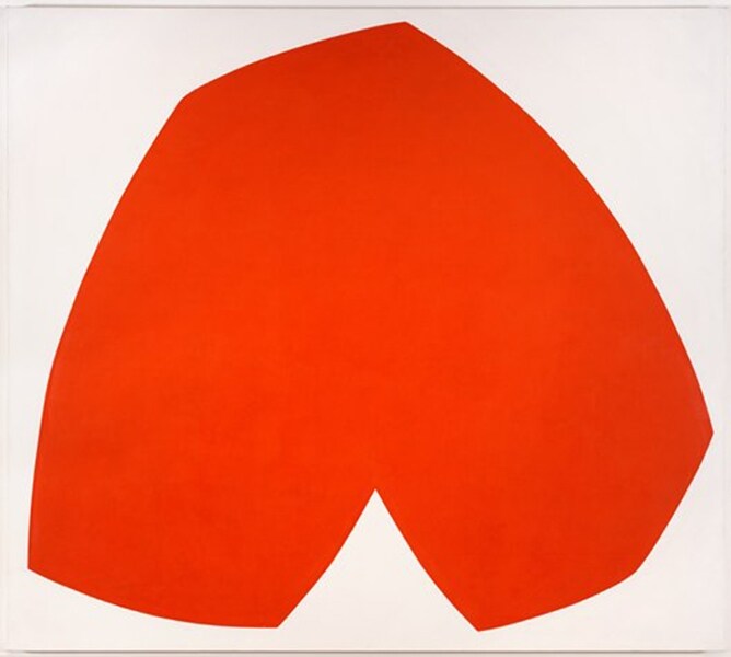 Ellsworth Kelly, Red White, 1962