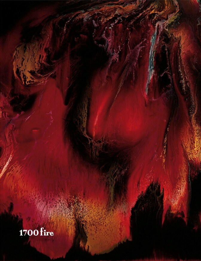 Taken from the Nature Paintings series by Keith Tyson, 2008 