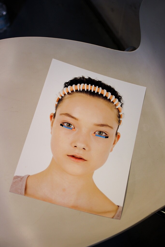 Yumi Lambert at Fendi S/S13