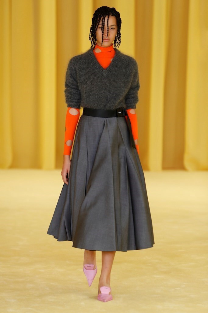 Prada Raf Simons first show S/S21