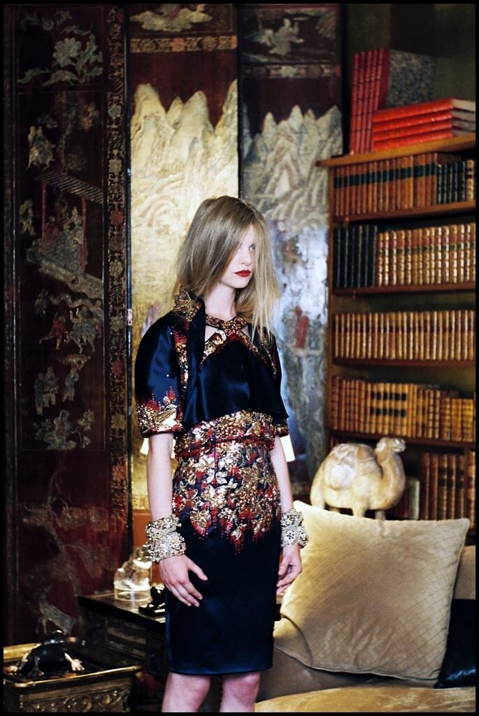Chanel haute couture fittings