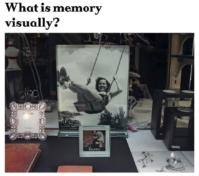 What is memory visually?