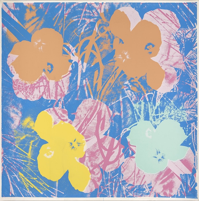 Andy Warhol Flowers, 1970