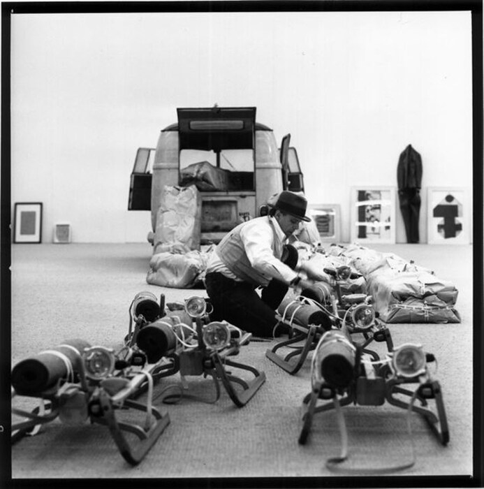 Jospeh Beuys, The Pack, 1971 No. 5 from an unpublished book