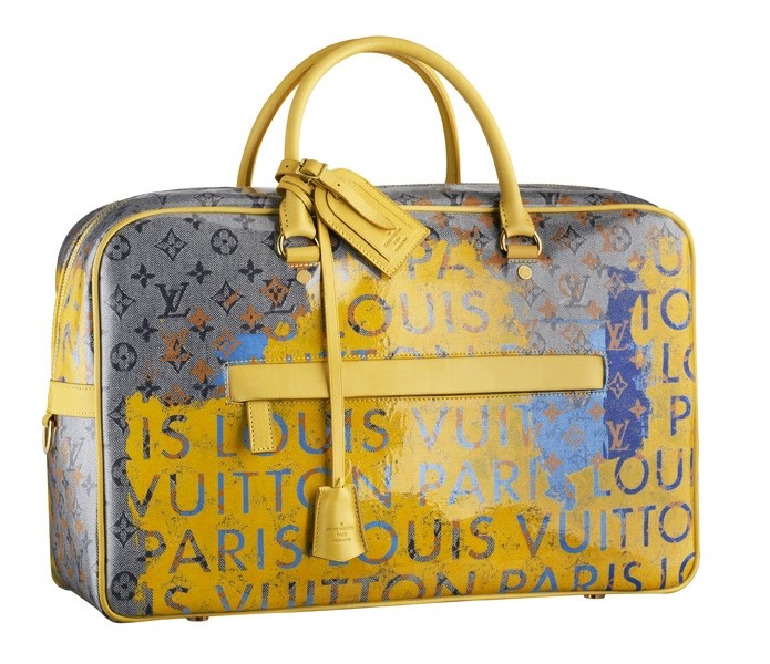 Louis Vuitton Pulp canvas Weekender Handbag