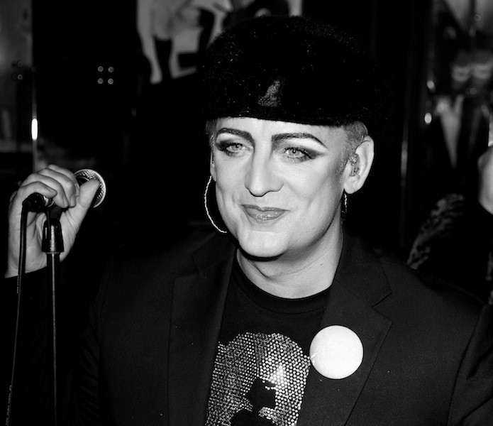 Boy George at the AnOther A/W12 launch party at Annabel&#39;s