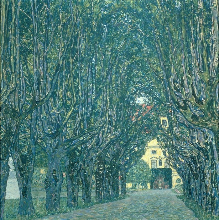 Klimt_Allee zum Schloss Kammer