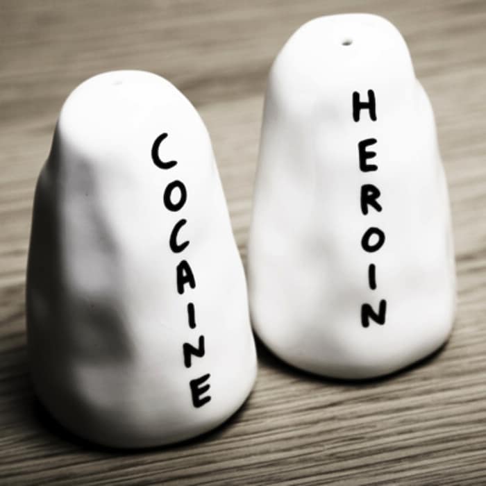 Salt & Pepper Shakers by David Shrigley