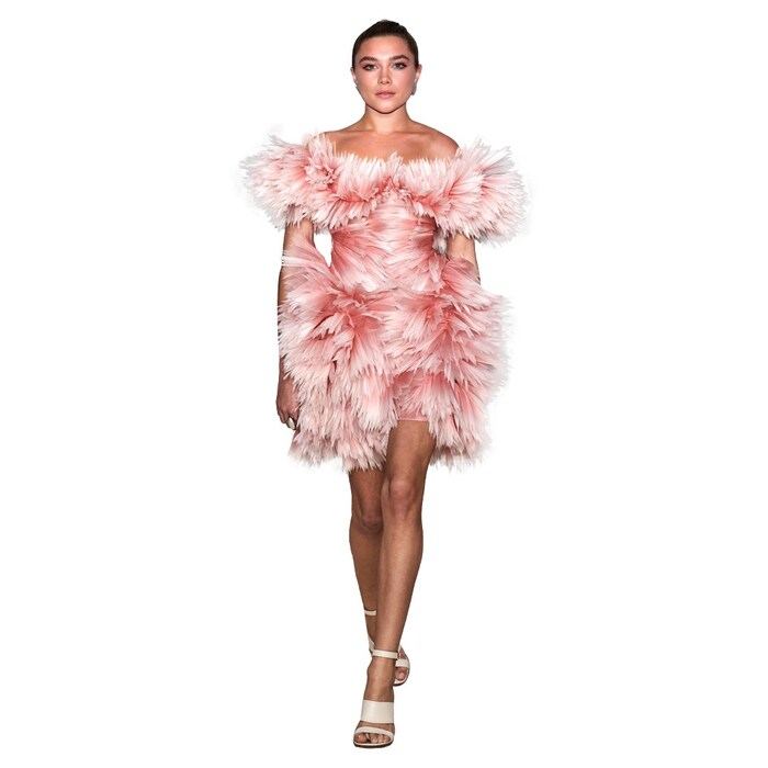Florence Pugh Alexander McQueen Oscars 2020