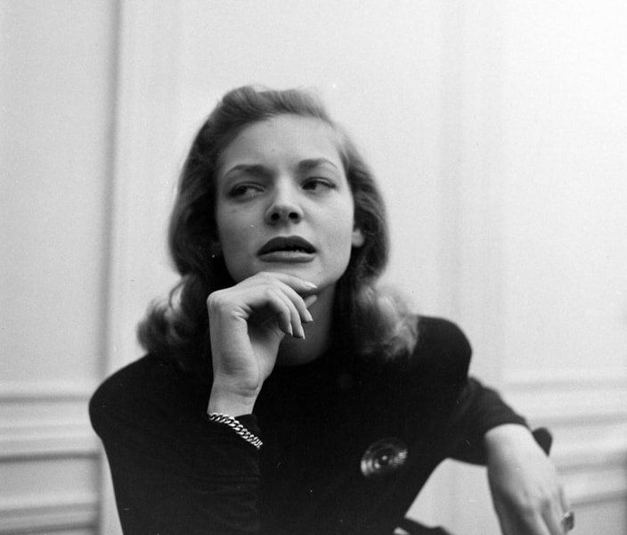 Lauren Bacall, 1945
