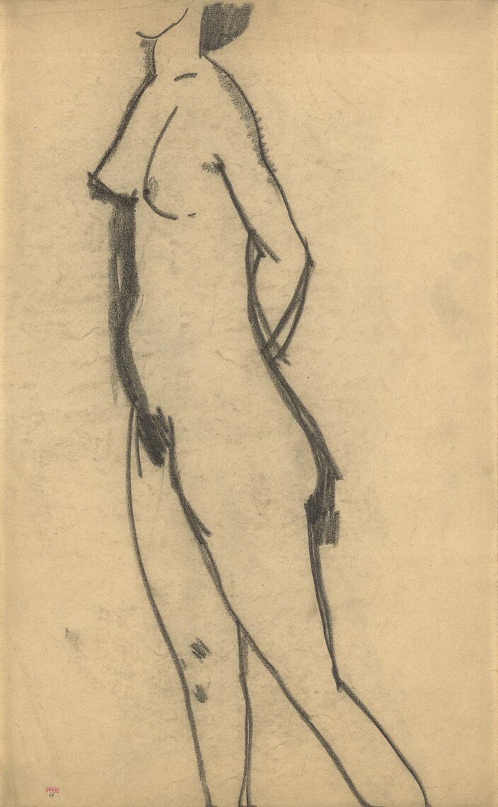 Modigliani, Standing Nude, 1908
