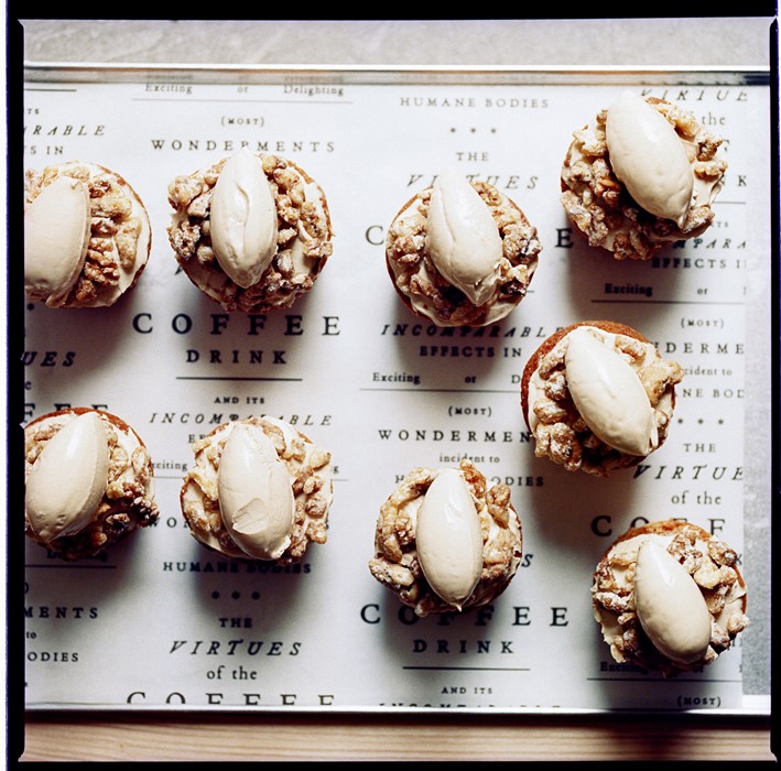 coffee and walnut