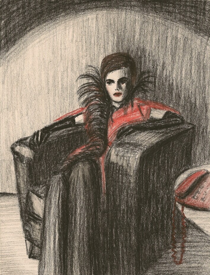 Trousers from Ann Demeulemeester A/W10 collection