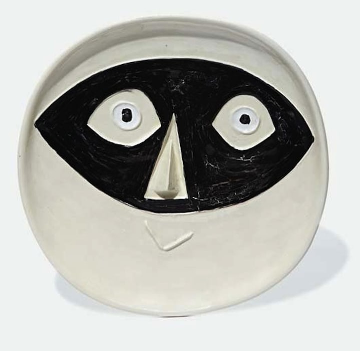 Head with Mask by Pablo Picasso