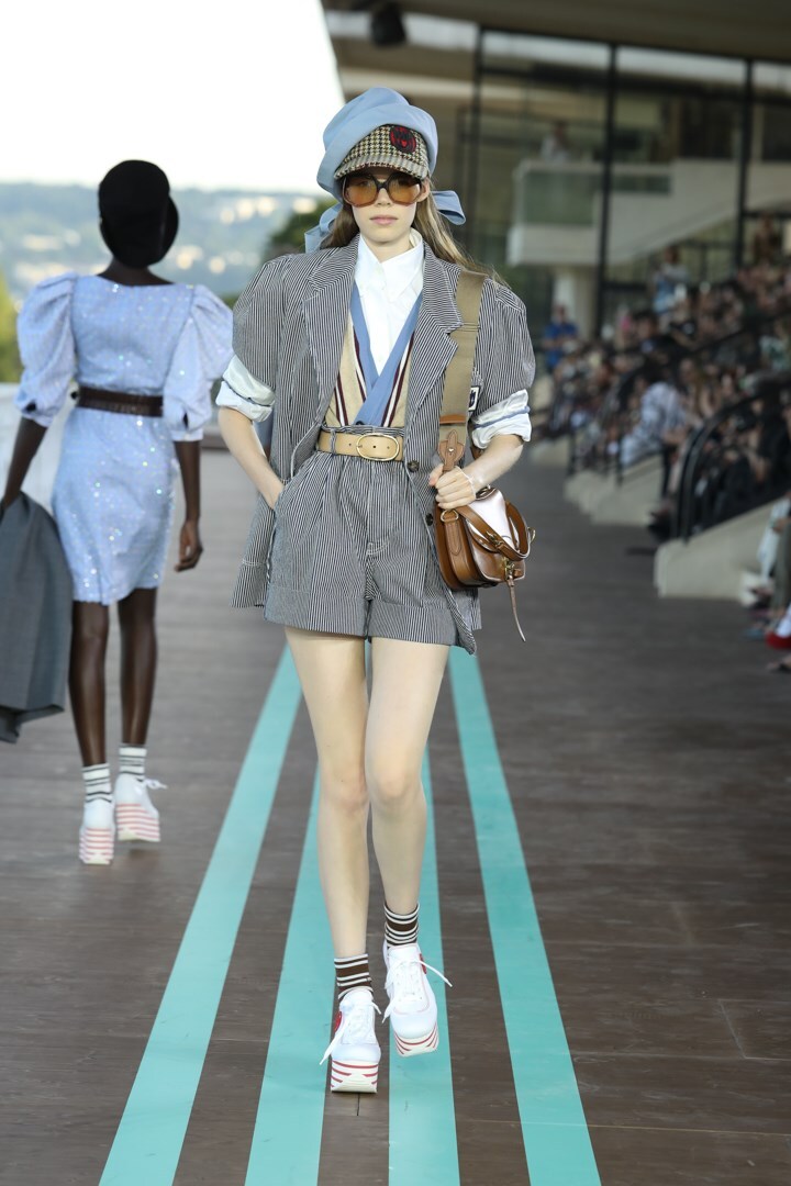 Miu Miu Cruise 2020 show collection Miuccia Prada interview