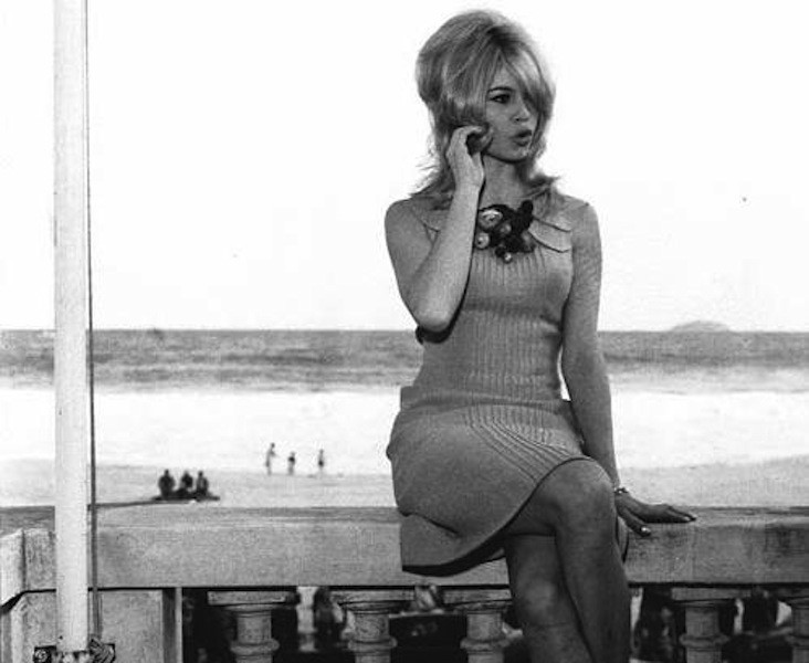 Brigitte Bardot at The Copacabana Palace Hotel, 1964