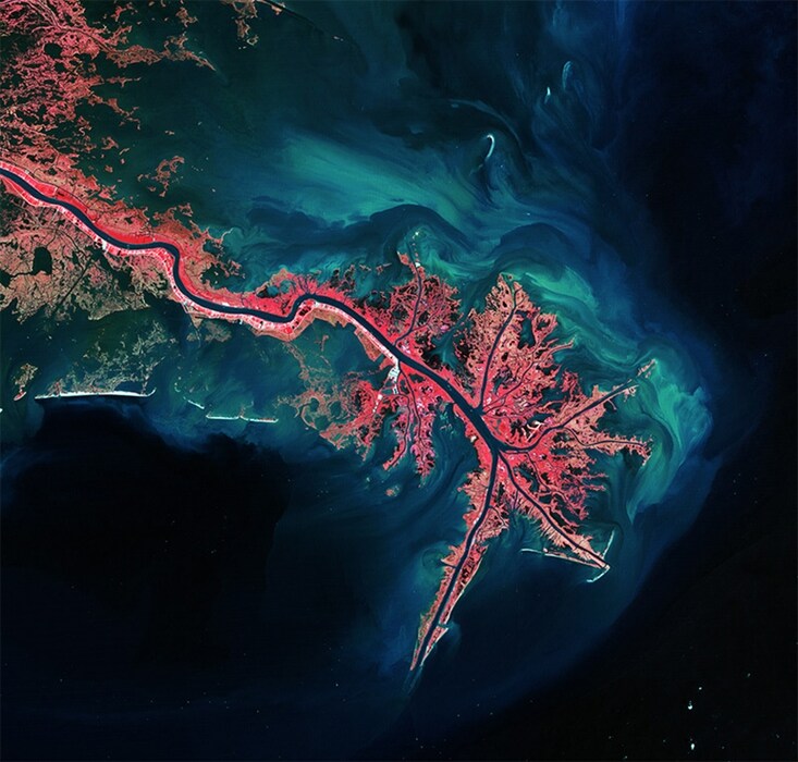 Mississippi River Delta / May 25, 2012