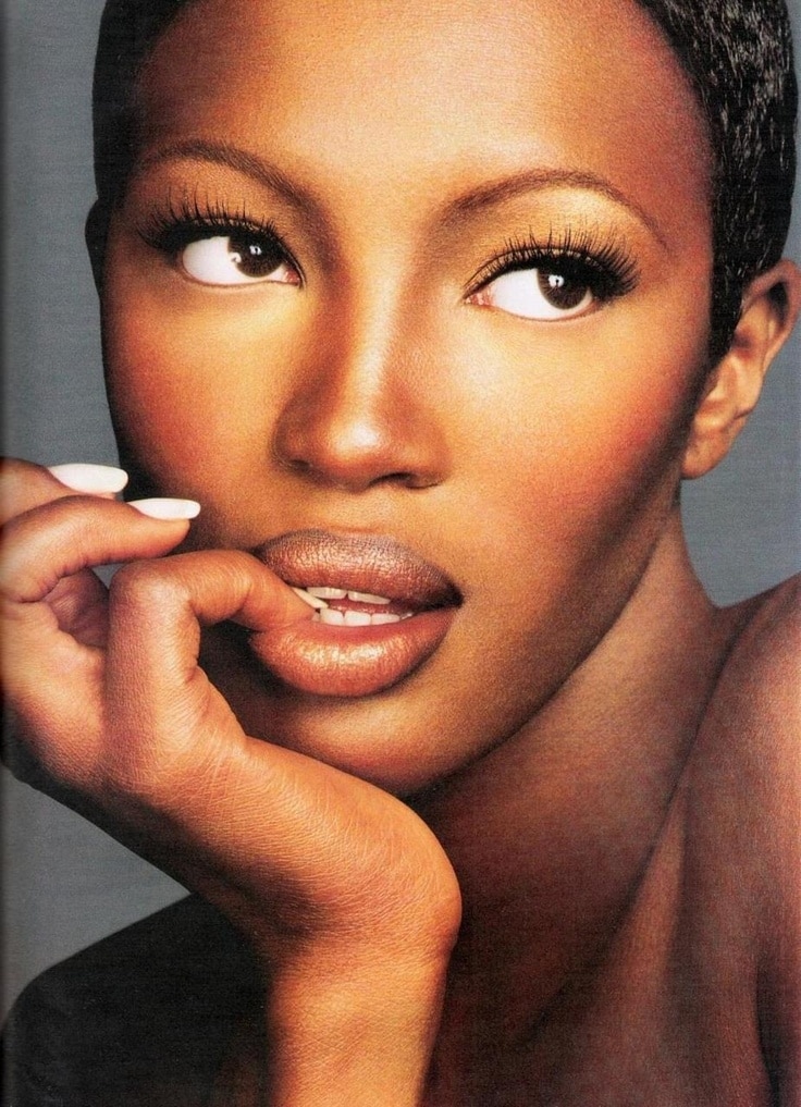 Naomi Campbell by Kevyn Aucoin