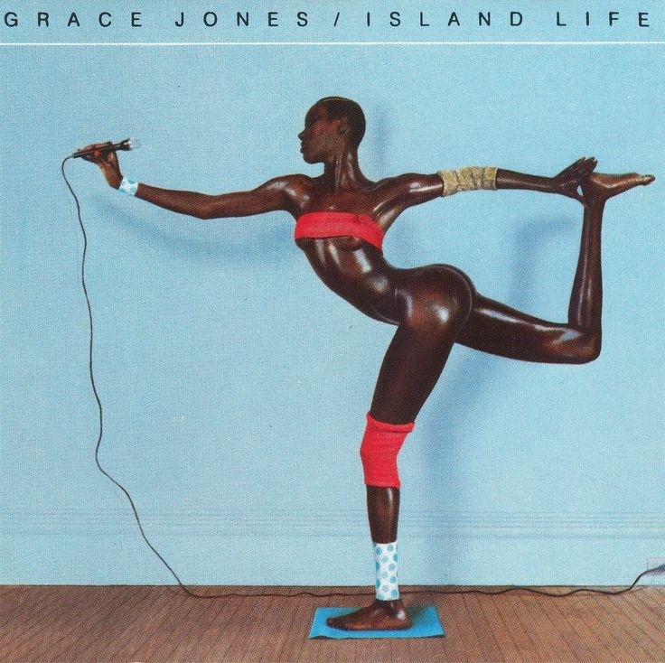 [Fig. 4] Island Life by Grace Jones, 1985 album cover