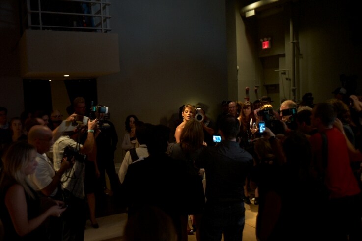 Paparazzi at Donna Karan