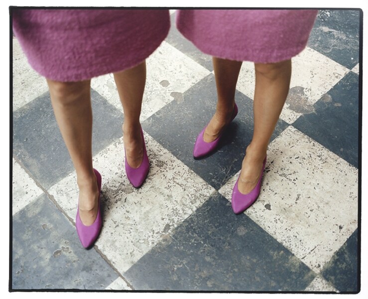 Mady &amp; Monette, Pink Shoes, 2012 by Maja Daniels