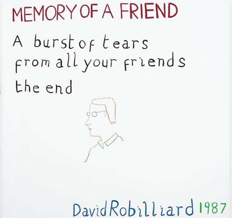 Memory of a Friend, 1987