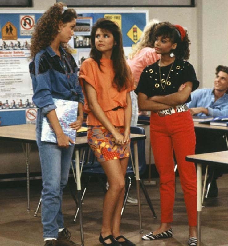 Lisa, Jessie and Kelly in Saved by the Bell