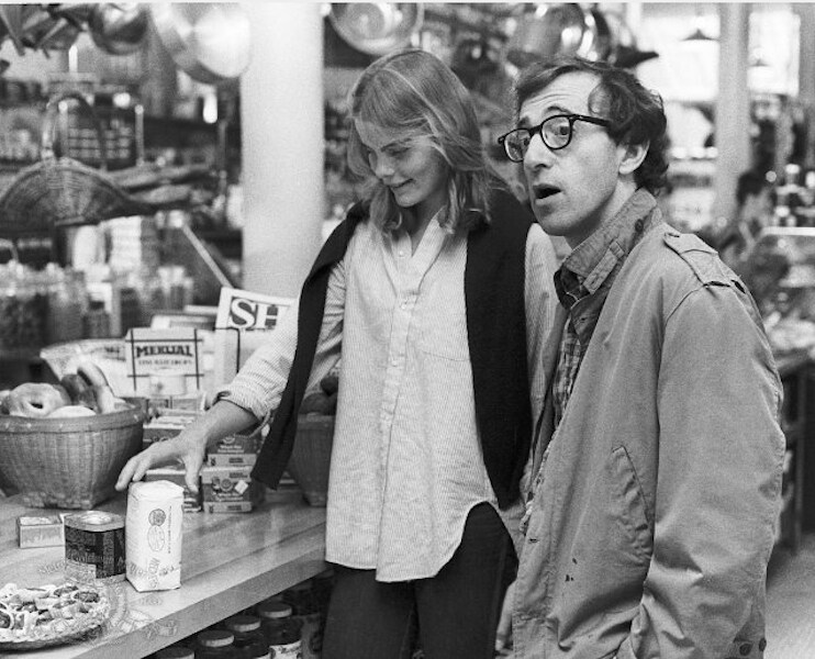 Mariel Hemingway and Woody Allen in Manhattan, 1979