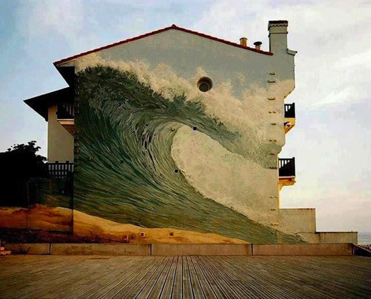 Wave Mural