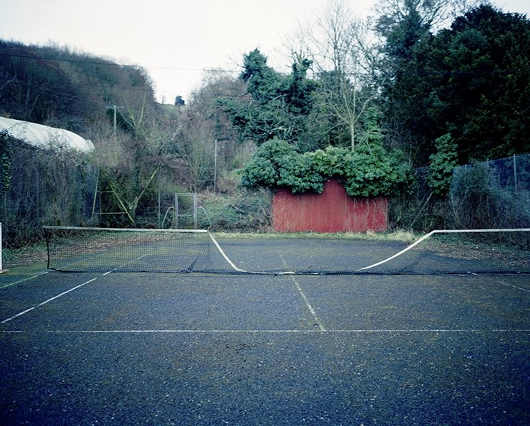 Tennis Court, 2011, by Giasco Bertoli