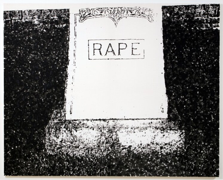 R.A.P.E., Nate Lowman, 2010