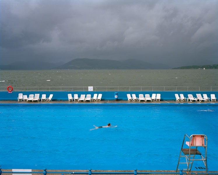 The pool at Gourock continues to attract swimmers