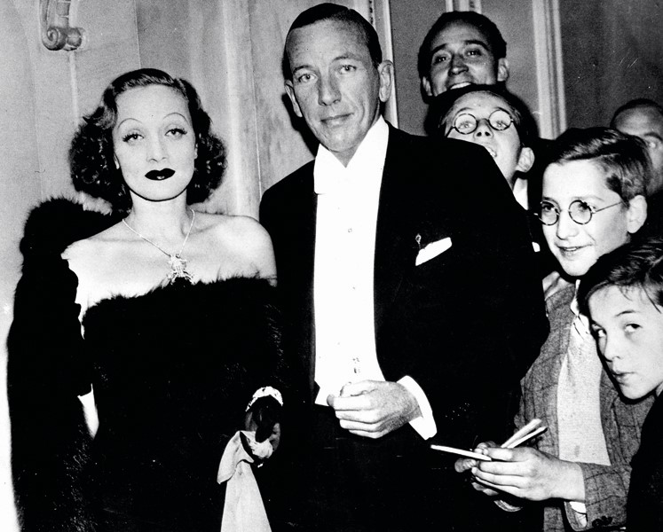 Noel Coward with Marlene Dietrich