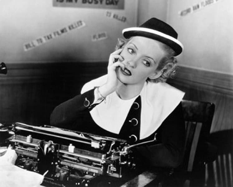 Bette Davis in The Front Page Woman, 1935