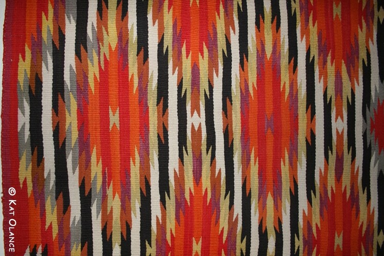 Navajo weaving, c. 1850