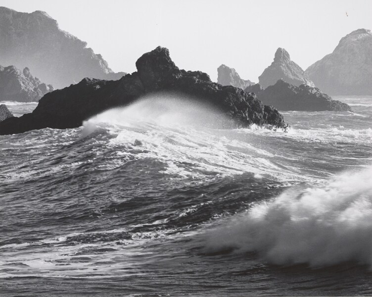 Waves, Dillon Beach, California, 1964